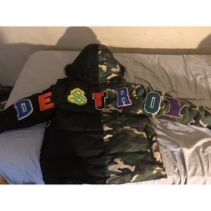 Sprayground destroy chopper jacket
